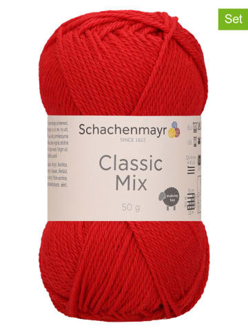 Schachenmayr since 1822 Mieszana przędza wełniana (10 szt.) w kolorze czerwonym - 10 x 50 g