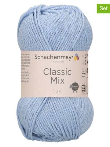 Schachenmayr since 1822 Mieszana przędza wełniana (10 szt.) w kolorze błękitnym - 10 x 50 g