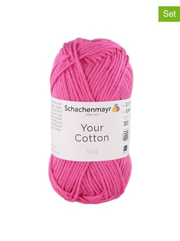 Schachenmayr since 1822 10-delige set: katoenen garen "Your Cotton" roze - 10x 50 g