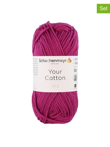 Schachenmayr since 1822 10-delige set: katoenen garen "Your Cotton" beskleurig - 10x 50 g