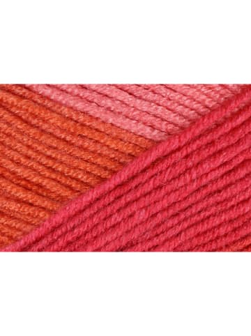 Schachenmayr since 1822 10-delige set: synthetische garen rood/lichtroze/oranje - 10x 100 g