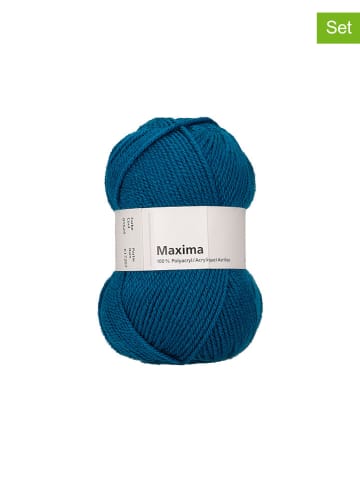 Schachenmayr since 1822 10er-Set: Kunstfasergarne ''Maxima'' in Blau - 10x 50 g