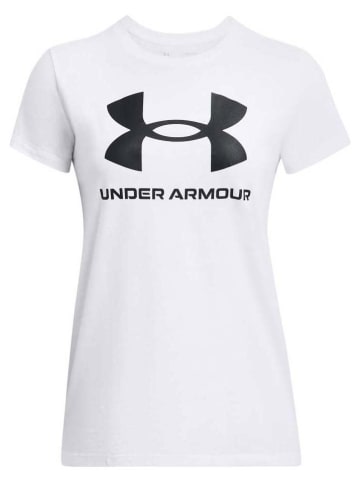 Under Armour Shirt "Sportstyle" in Weiß