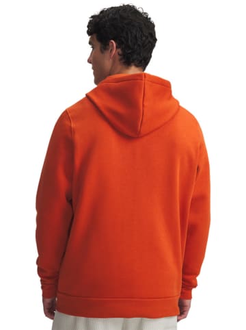 Under Armour Fleecejacke in Orange