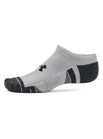 Under Armour 3-delige set: sportsokken "Performance Tech" grijs/zwart/wit