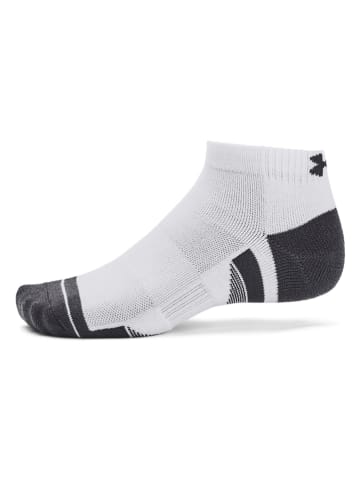 Under Armour 3er-Set: Sportsocken "Performance Tech" in Weiß/ Anthrazit