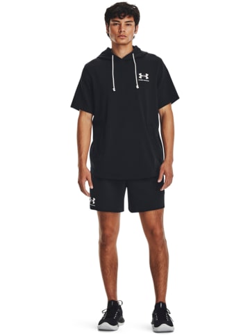 Under Armour Szorty dresowe "Rival" w kolorze czarnym