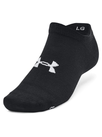 Under Armour Skarpety sportowe (6 par) "Essential No Show" w kolorze czarnym