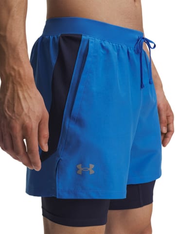 Under Armour Hardloopshort blauw