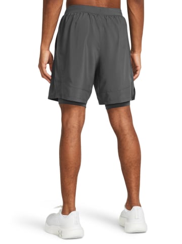 Under Armour Hardloopshort grijs