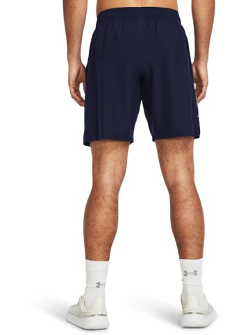 Under Armour Trainingsshorts "Woven" in Dunkelblau