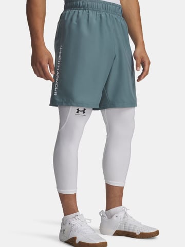Under Armour Funktionsshorts "Wordmark" in Hellblau
