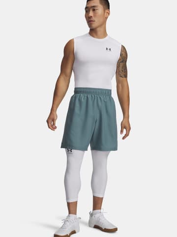 Under Armour Szorty funkcyjne "Wordmark" w kolorze błękitnym