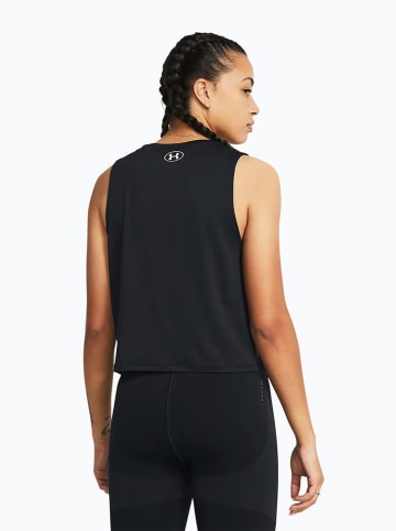 Under Armour Top funkcyjny w kolorze czarnym