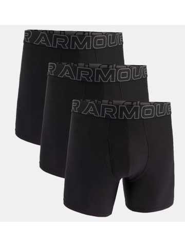 Under Armour Bokserki (3 pary) "Performance Tech" w kolorze czarnym