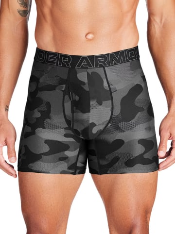 Under Armour 3-delige set: boxershorts "Performance Tech" grijs/zwart