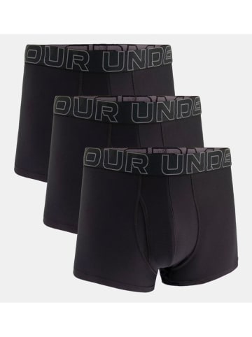 Under Armour Bokserki (3 pary) "Performance Tech" w kolorze czarnym