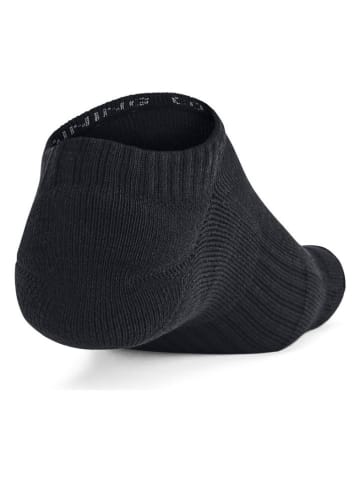 Under Armour 3-delige set: sportsokken "No Show" zwart
