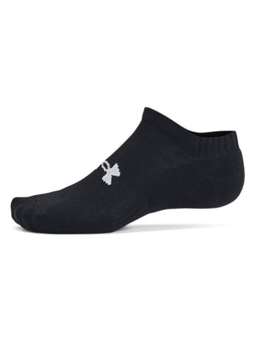 Under Armour 3er-Set: Sportsocken ''No Show'' in Schwarz
