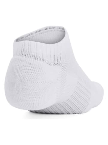 Under Armour 3er-Set: Sportsocken ''No Show'' in Weiß