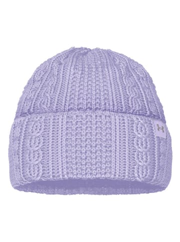 Under Armour Beanie "Halftime Cable" in Lila