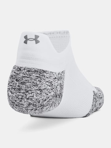 Under Armour 3er-Set: Sportsocken "Run Cushion" in Weiß