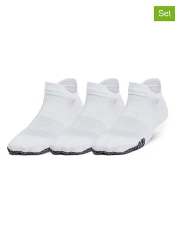 Under Armour Skarpety funkcyjne (3 pary) "Breathe" w kolorze białym