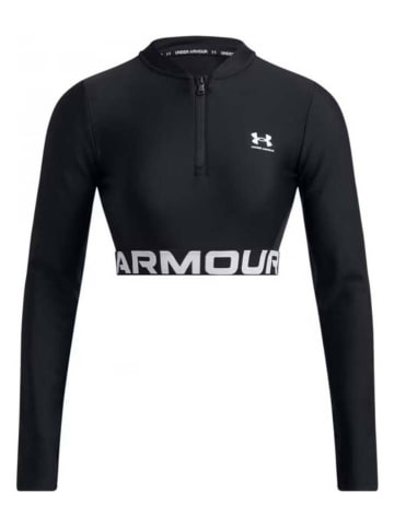 Under Armour Koszulka sportowa "HeatGear" w kolorze czarnym