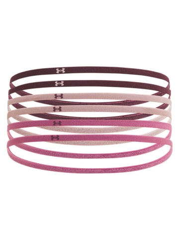 Under Armour Opaski (6 szt.) w kolorze jasnoróżowo-fioletowym na czoło