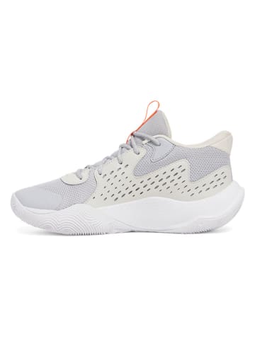 Under Armour Buty "Jet '23" w kolorze białym do koszykówki