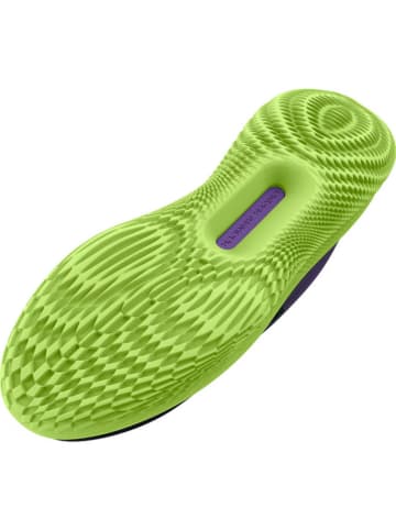 Under Armour Buty w kolorze fioletowo-czarno-limonkowym do koszykówki