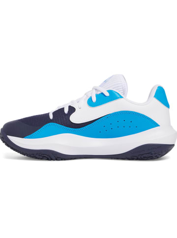 Under Armour Basketbalschoenen blauw/donkerblauw/wit
