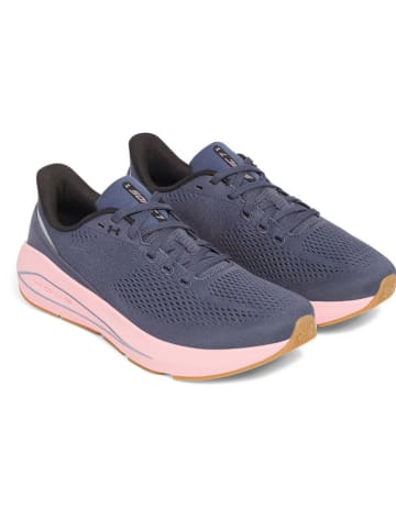 Under Armour Buty w kolorze granatowo-jasnoróżowym do biegania