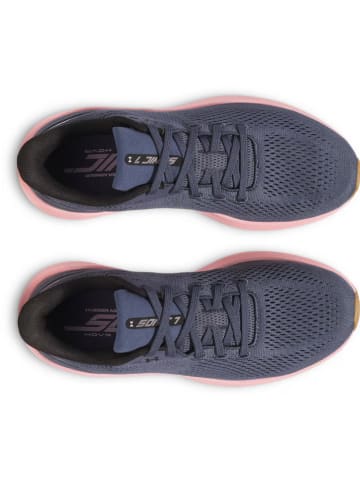 Under Armour Laufschuhe in Dunkelblau/ Rosa