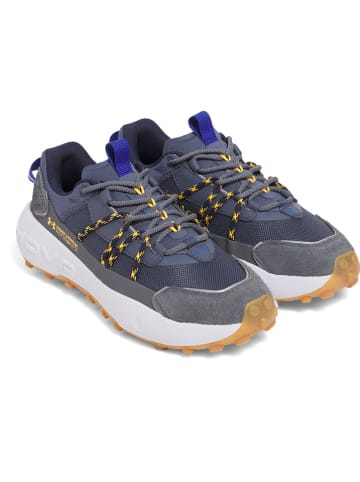 Under Armour Skórzane buty "Fat Tire Venture Pro" w kolorze granatowym do biegania