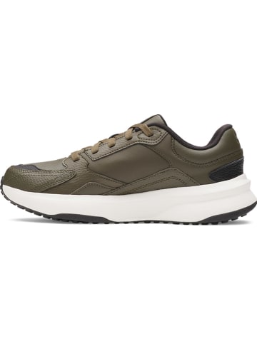 Under Armour Leder-Trainingsschuhe in Khaki