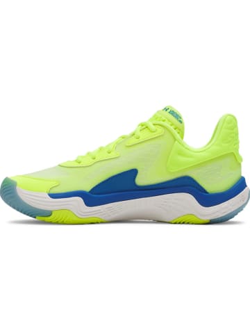 Under Armour Buty w kolorze zielono-niebieskim do koszykówki