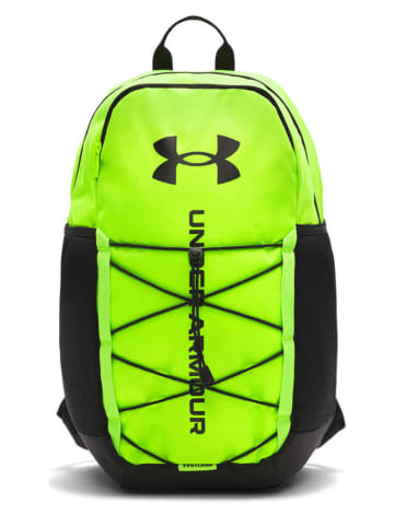 Under Armour Plecak "Hustle Sport 6.0" w kolorze żółto-czarnym - 32 x 47 x 19 cm