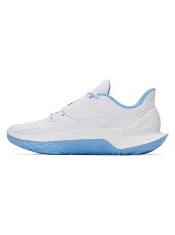 Under Armour Basketbalschoenen "D. Fox 2" wit/blauw