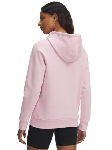 Under Armour Fleecehoodie in Rosa