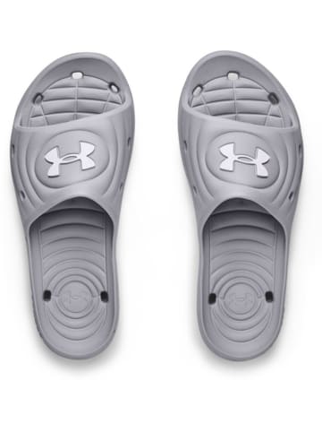 Under Armour Klapki "Locker IV" w kolorze szarym