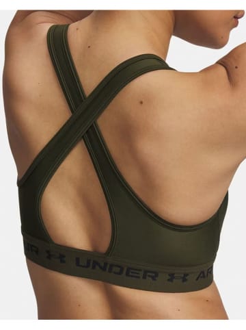 Under Armour Biustonosz sportowy w kolorze khaki