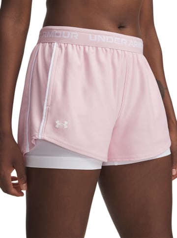 Under Armour Szorty sportowe w kolorze jasnoróżowym