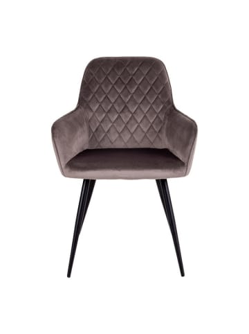 House Nordic 2er-Set: Armlehnenstühle in Grau - (B)65 x (H)87 x (T)57 cm