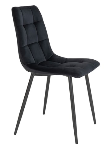 House Nordic 2-delige set: stoelen zwart - (B)44 x (H)86 x (D)55 cm