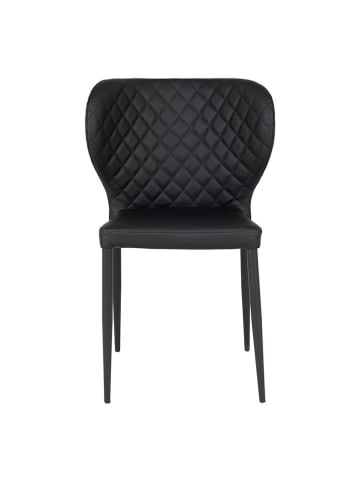 House Nordic 2-delige set: stoelen zwart - (B)54 x (H)83 x (D)52 cm