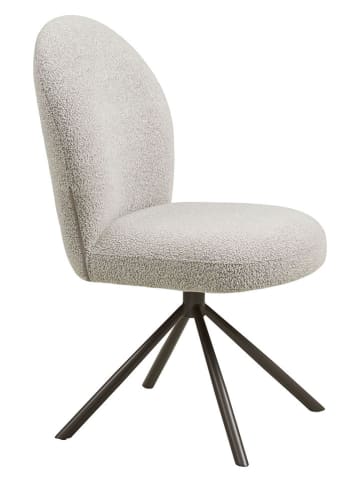 House Nordic Eetkamerstoel "Lana" beige/grijs - (B)50 x (H)91,5 x (D)63 cm