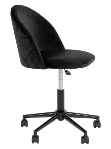 House Nordic Bürostuhl in Schwarz - (B)55 x (H)73 x (T)55 cm