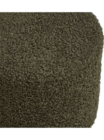 House Nordic Poef "Ejby" kaki - (H)36 x Ø 34 cm