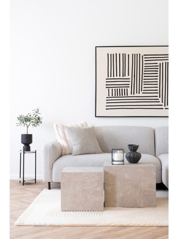 House Nordic 2er-Set: Couchtische "Prague" in Beige